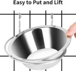 Fri4Free 2PCS Kennel Water Bowl Hanging - Image 2