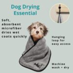 Microfiber Dog Towel & Paw Cleaner - Image 5