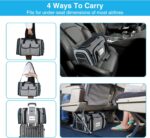 Airline Approved Pet Carrier, Large Soft Sided Pet Travel TSA Carrier - Image 4