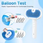 Pet Steam Brush for Dog & Cat - 3-in-1 Steam Grooming Brush - Image 3