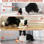 Interactive Dog Toys, Random Path Electric Automatic Moving and Rolling Dogs - Image 4
