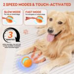 Interactive Dog Toys, Random Path Electric Automatic Moving and Rolling Dogs - Image 5