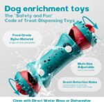 knitly Interactive Dog Toys, Adjustable Treat Dispensing Toy to Keep Them Busy - Image 2