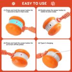 Interactive Dog Toys, Random Path Electric Automatic Moving and Rolling Dogs - Image 2