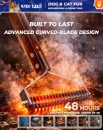 Extra Large 2-Sided Undercoat Rake for Dogs & Cats - Image 4