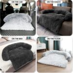 Calming Dog Bed Fluffy Plush Dog Mat - Image 3