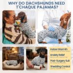 Lightweight & Soft Dachshund Pajamas for Dogs - Image 2