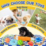Puppy Toys for Teething, 9 Pack Interactive Dog Toys - Image 2