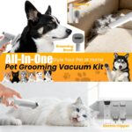 FIXR Dog Grooming Vacuum, All-in-One Pet Grooming Kit - Image 4
