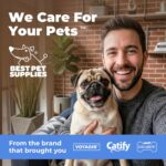 Best Pet Supplies Round Calming Dog Bed for Small - Image 2