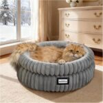 BALANCE Cat Bed Kitten Bed, Washable Round Cat Beds - Image 2