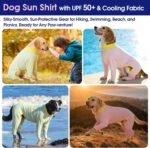 FUAMEY UPF 50+ Dog Sun Protection Full-Body Shirt - Image 3