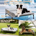 Elevated Cooling Dog Bed, Orthopedic Pet Bed - Image 4