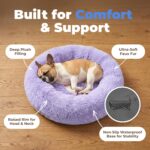 Best Pet Supplies Round Calming Dog Bed for Small - Image 5