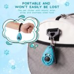 Dog Training Clicker with Sring Wrist and Keyring - Image 2