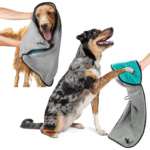 Microfiber Dog Towel & Paw Cleaner