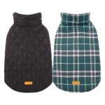 Kuoser Waterproof Dog Coat, Reversible Dog Jacket