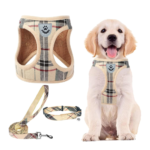 PUPTECK Adjustable Dog Harness Collar and Leash Set