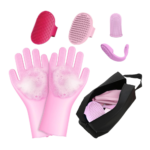 7-Piece Pet Grooming Kit with Storage Bag