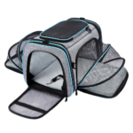Airline Approved Pet Carrier, Large Soft Sided Pet Travel TSA Carrier